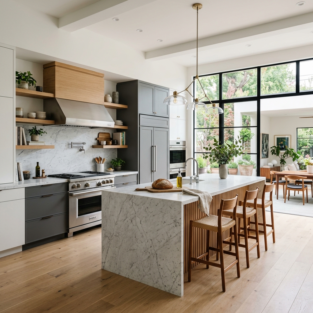 Brentwood Gourmet Kitchen Remodel